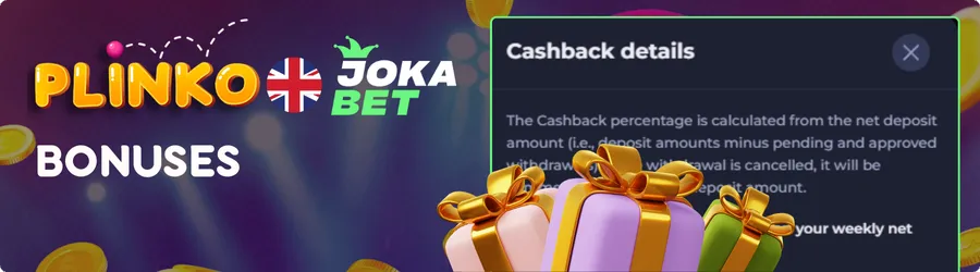 Jokabet Plinko Bonuses