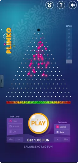 What is Plinko app